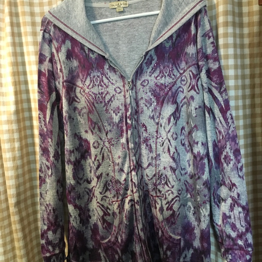 Zip up jacket, XL